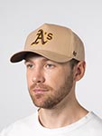Бейсболка 47 BRAND арт. B-SSHMD18GWP-KHY Oakland Athletics MLB (бежевый)